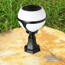 2013 hot sale outdoor CE solar lighting ball shape wall lamp for garden ,lawn